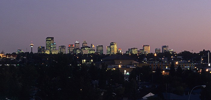 Blick aus dem Quality Inn: Downtown Calgary