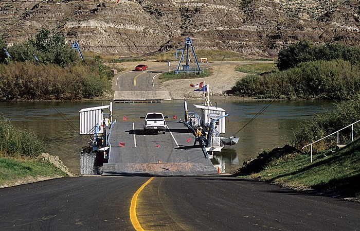 Bleriot Ferry Red Deer River