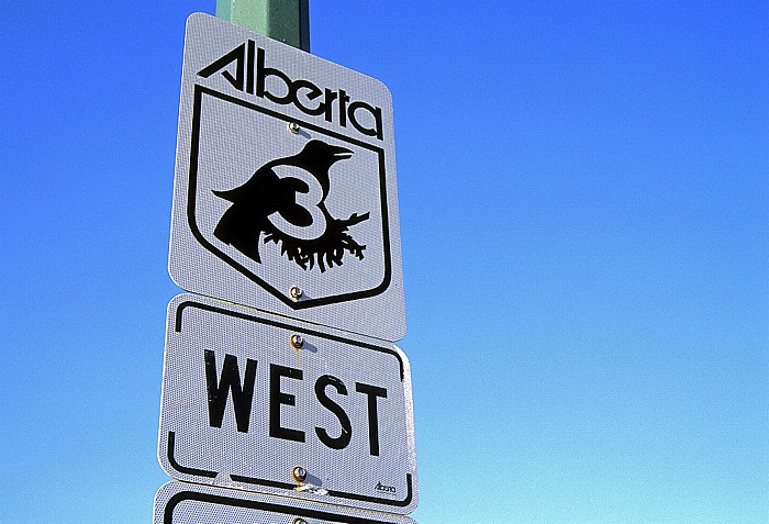 Crowsnest Highway (Alberta Highway 3): Trans-Canada Highway Lethbridge