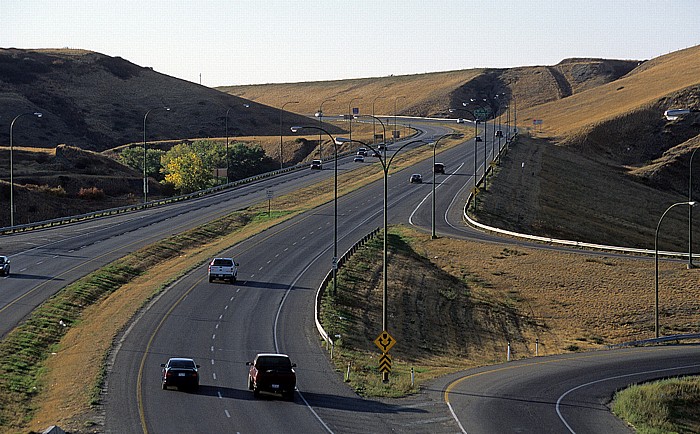 Crowsnest Highway (Alberta Highway 3): Trans-Canada Highway Lethbridge