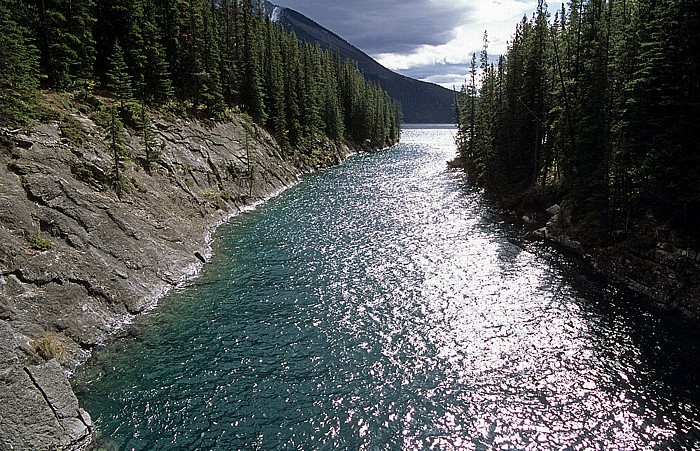 Banff National Park Stewart Canyon Lake Minnewanka