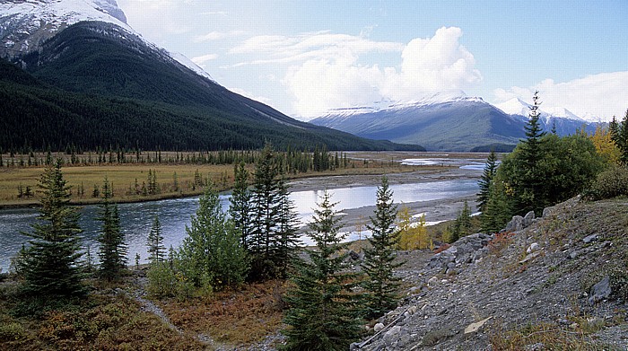 Banff National Park Icefields Parkway: North Saskatchewan River