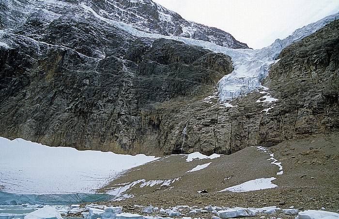 Mount Edith Cavell: Cavell Glacier und Angel Glacier Jasper National Park