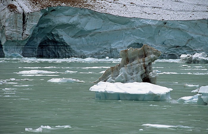 Jasper National Park Mount Edith Cavell: Cavell Glacier