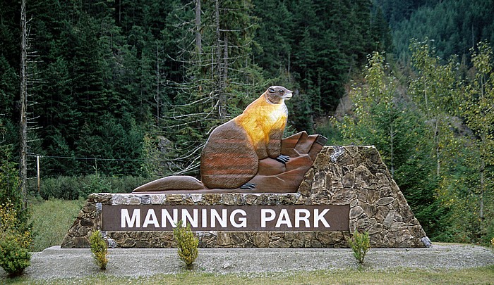 Manning Provincial Park Parkeingang
