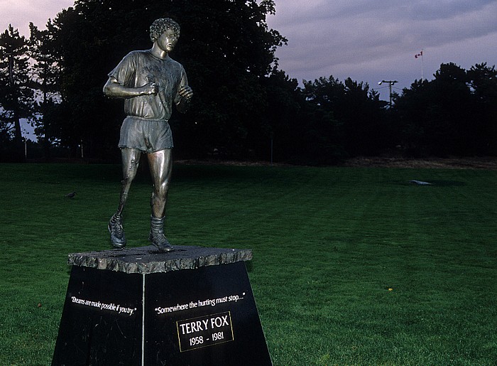 Terry Fox Memorial Victoria