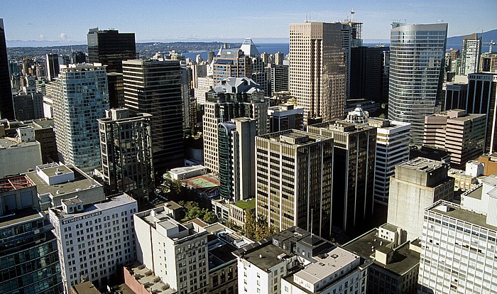 Vancouver Blick vom Lookout 5 Bentall Centre 777 Dunsmuir Park Place