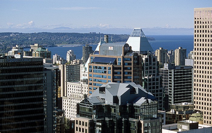 Vancouver Blick vom Lookout 777 Dunsmuir Cathedral Place HSBC Building Park Place