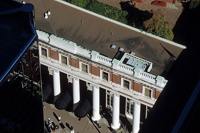 Vancouver Blick vom Lookout: Waterfront Station (West Coast Express)