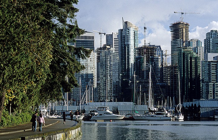 Stanley Park, Coal Harbour, Downtown Vancouver