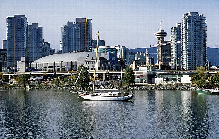 False Creek, Skytrain Expo Line / Millennium Line, General Motors Place Vancouver