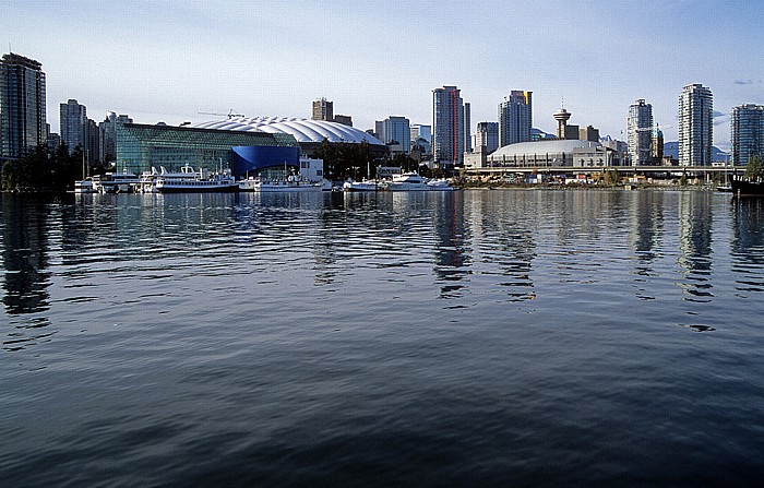 Vancouver False Creek BC Place Stadium General Motors Place Lookout Plaza of Nations