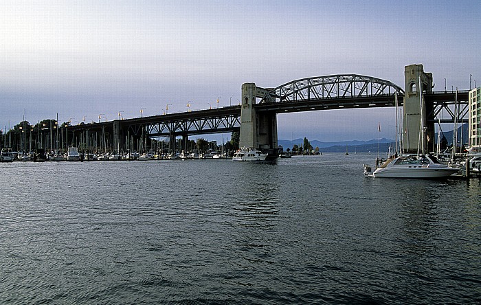 Vancouver False Creek, Burrard Street Bridge, English Bay