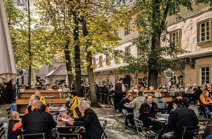 Weltenburg Klosterbiergarten