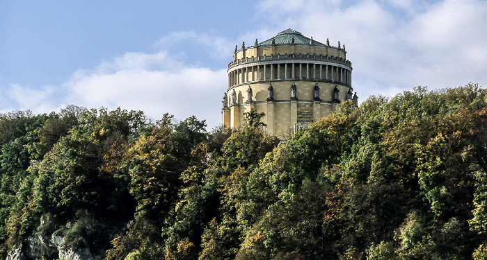 Donaudurchbruch Naturschutzgebiet Weltenburger Enge, Befreiungshalle auf dem Michelsberg