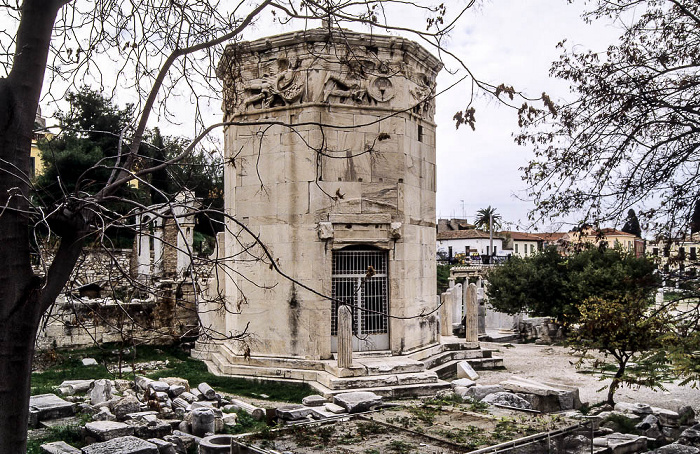 Römische Agora: Turm der Winde Athen