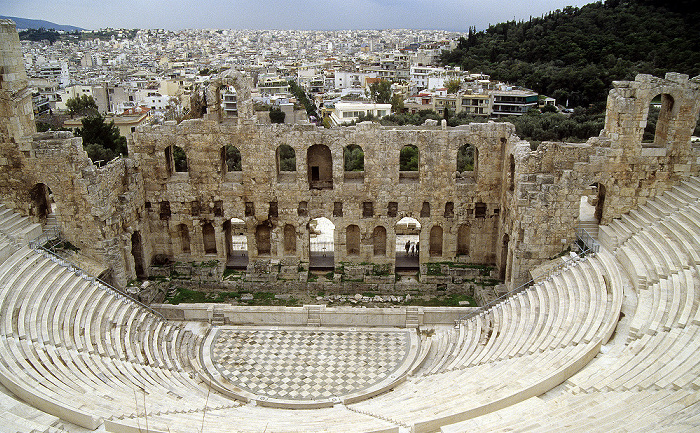 Akropolis: Odeon des Herodes Atticus Athen