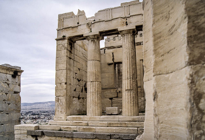 Athen Akropolis: Propyläen Ακρόπολη