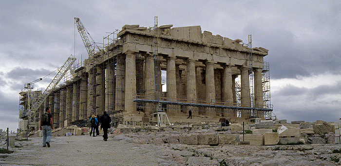 Athen Akropolis: Parthenon Ακρόπολη Παρθενών