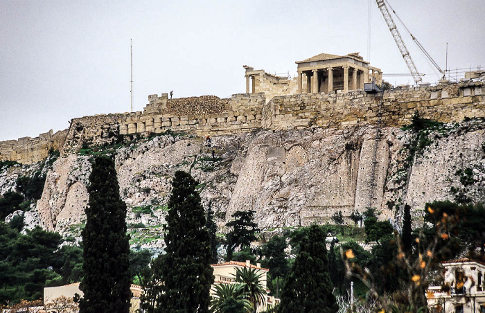 Athen Akropolis mit Erechtheion Ακρόπολη