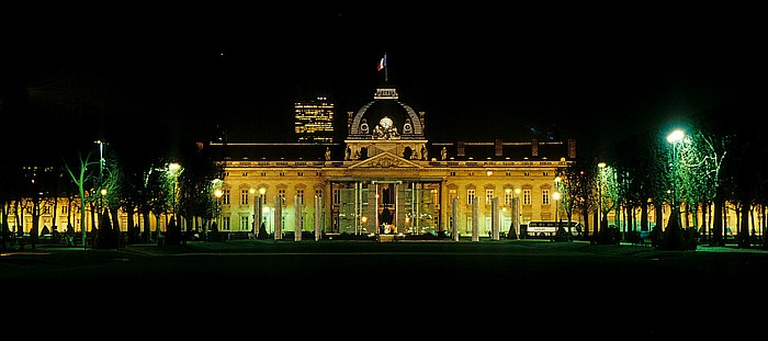 Champ-de-Mars (Marsfeld), The Wall of Peace, Ecole Militaire (Militärschule) Paris