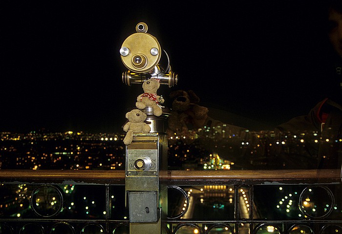 Paris Tour Eiffel (Eiffelturm): Teddy und Teddine