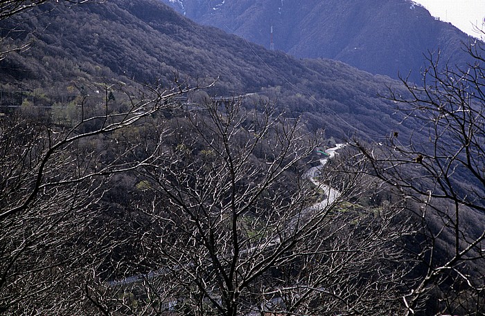 Passstraße Monte Ceneri