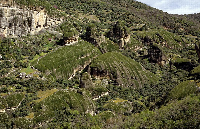 Felsen von Meteora Metéora