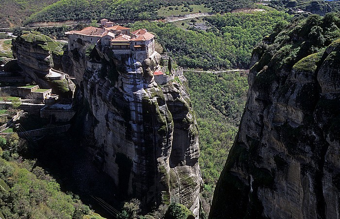 Metéora Felsen von Meteora: Kloster Varlaám