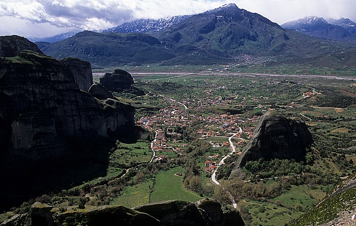 Metéora Felsen von Meteora, Kastraki, Pindosgebirge