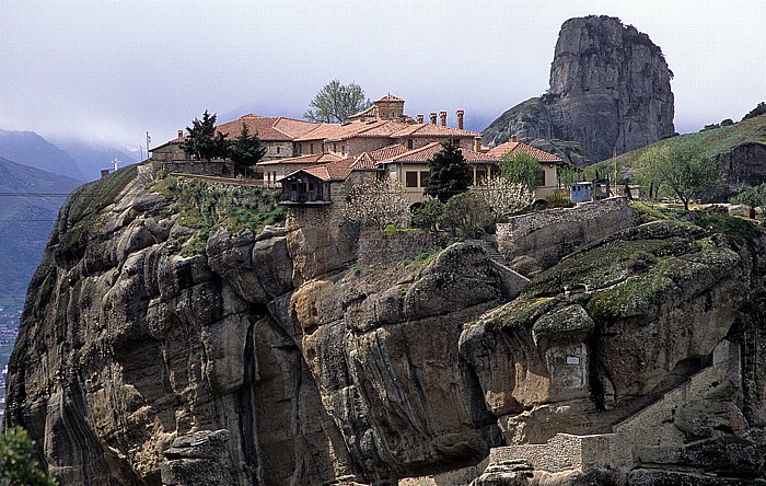 Metéora Felsen von Meteora: Kloster Agía Triáda