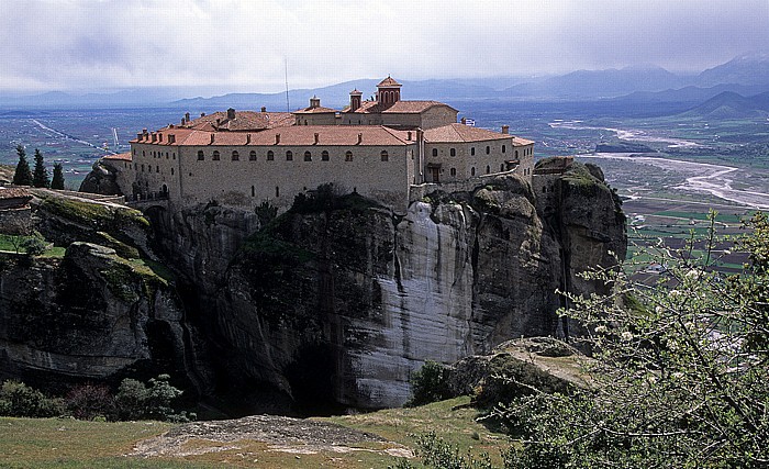 Metéora Felsen von Meteora: Nonnenkloster Agios Stéphanos