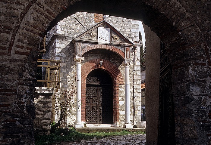 Ohrid Kirche Hl. Gottesmutter vom Spital (Sv. Bogorodica Bolnicka)