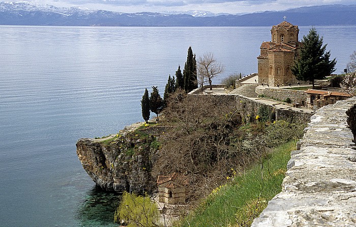 Ohridsee, Kirche des Hl. Johannes von Kaneo Ohrid