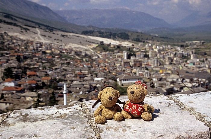 Gjirokastra Burg: Teddy und Teddine Altstadt