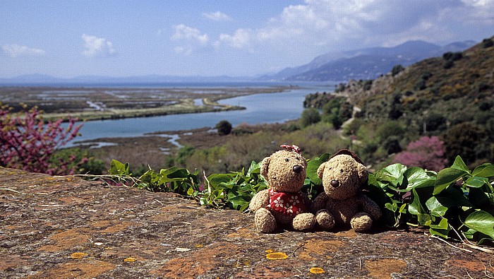 Butrint Akropolis: Teddine und Teddy Vivar-Kanal