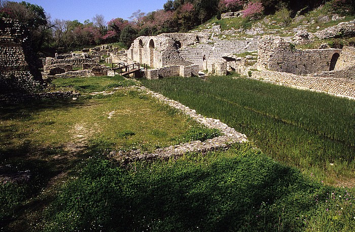 Butrint Agora Theater Zeremonienstraße