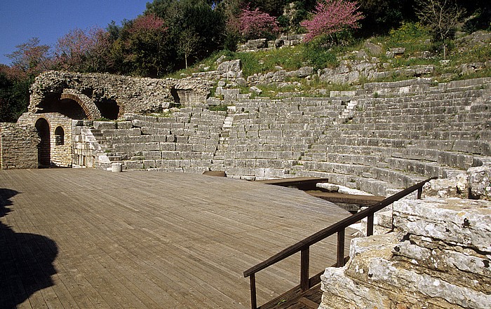 Butrint Theater Heiligtum des Asklepios