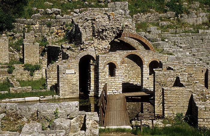 Butrint Heiligtum des Asklepios