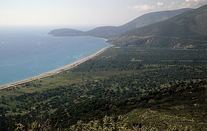 Albanische Riviera Zwischen Saranda und Vlora: Küste des Ionischen Meeres