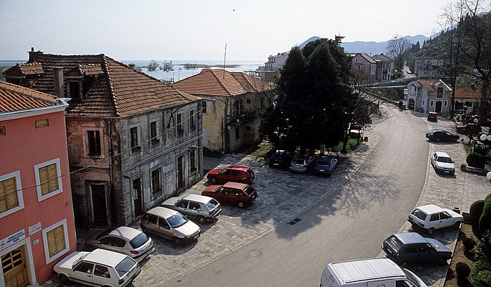 Virpazar Blick aus dem Hotel Pelikan Skutarisee
