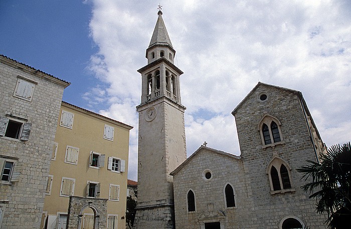 Altstadt: Kirche des Heiligen Johannes des Täufers Budva