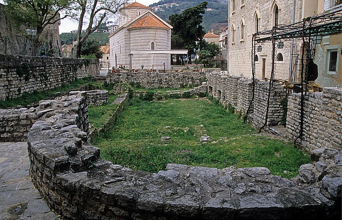 Budva Altstadt Kirche der Heiligen Dreifaltigkeit