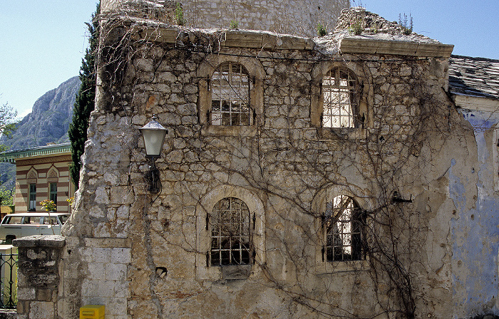 Ulica Maršala Tita: Kriegsruinen Mostar