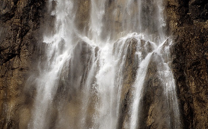 Veliki slap (großer Wasserfall, Fluss Plitvica) Nationalpark Plitvicer Seen