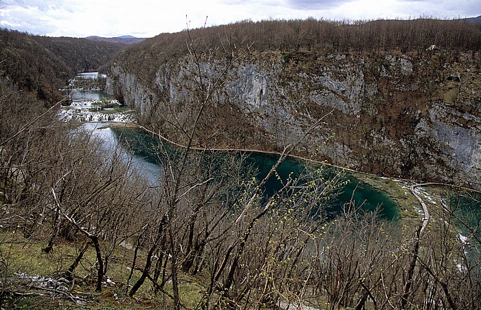 Nationalpark Plitvicer Seen Kaluderovac Gavanovac Milanovac Novakovica brod