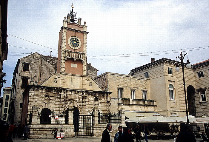 Altstadt: Volksplatz (Narodni Trg), Stadtloggia Zadar