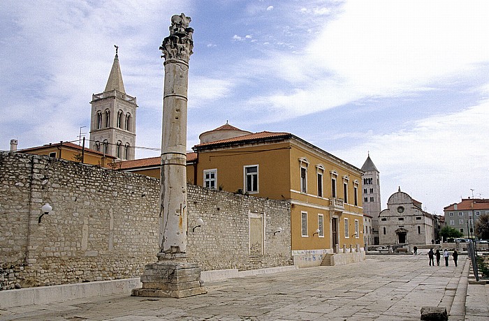Zadar Altstadt: Römisches Forum St. Anastasia St. Marien