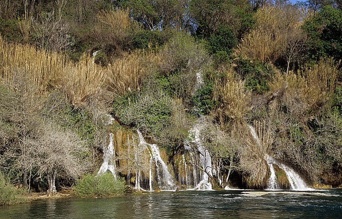 Nationalpark Krka Skradin-Wasserfälle (Skradinski buk)