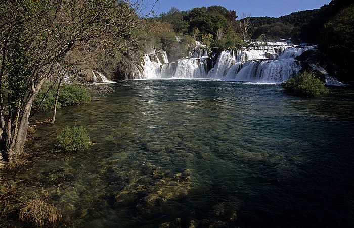 Skradin-Wasserfälle (Skradinski buk) Nationalpark Krka